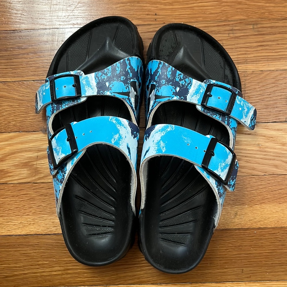 Birkenstock BIRKI'S Orca Killer Whale Slide Buckle Sandal